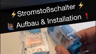 ⚡️Stromstoßschalter Eltako 🙋🏾‍♂️Aufbau \u0026 Installation ❗️