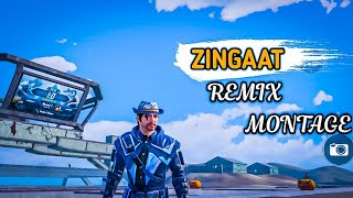 ZINGAAT REMIX X PUBGMOBILE || BEST MONTAGE || BEAT SYNC MONTAGE || MADE ON ANDROID || KINEMASTER MOD