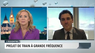 Train à grande fréquence : entrevue avec le nouveau PDG de VIA TGF Martin Imbleau – 23 octobre 2023