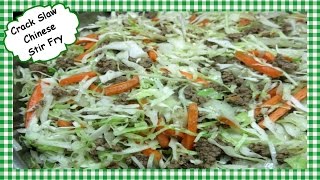 How to Make Crack Slaw Chinese Stir Fry ~ Healthy Low Carb Recipe