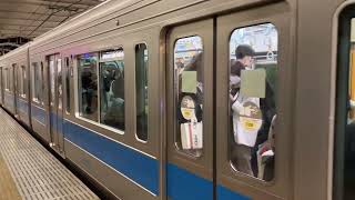 小田急1000形1097編成快速急行新宿OH01行きOH32海老名駅発車！