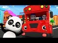 Baby Bao Panda | Wheels On The Bus Go Round And Round | Nursery Rhymes | Kids Songs