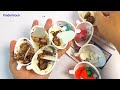 oddly satisfying video surprise eggs kinder joy chocolate asmr opening kinder joy