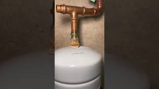 Make sure to install a thermal expansion tank when replacing a Water Heater