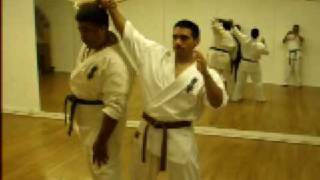 Shihan James Demonstrates a Jutsu.