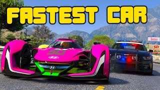 Worlds Fastest Cars VS Cops In GTA 5 RP