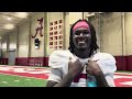 alabama lb deontae lawson interview western kentucky week