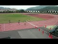 2020 10 04 備前市選手権 中学生男子 100ｍ 3組