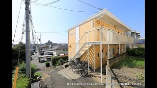 【子供さんと愛車連れシングルマザー歓迎】川越駅から徒歩圏なのに賃料がお手頃な岸町三丁目のパナホームのアパート　２DK　最上階2階　角部屋