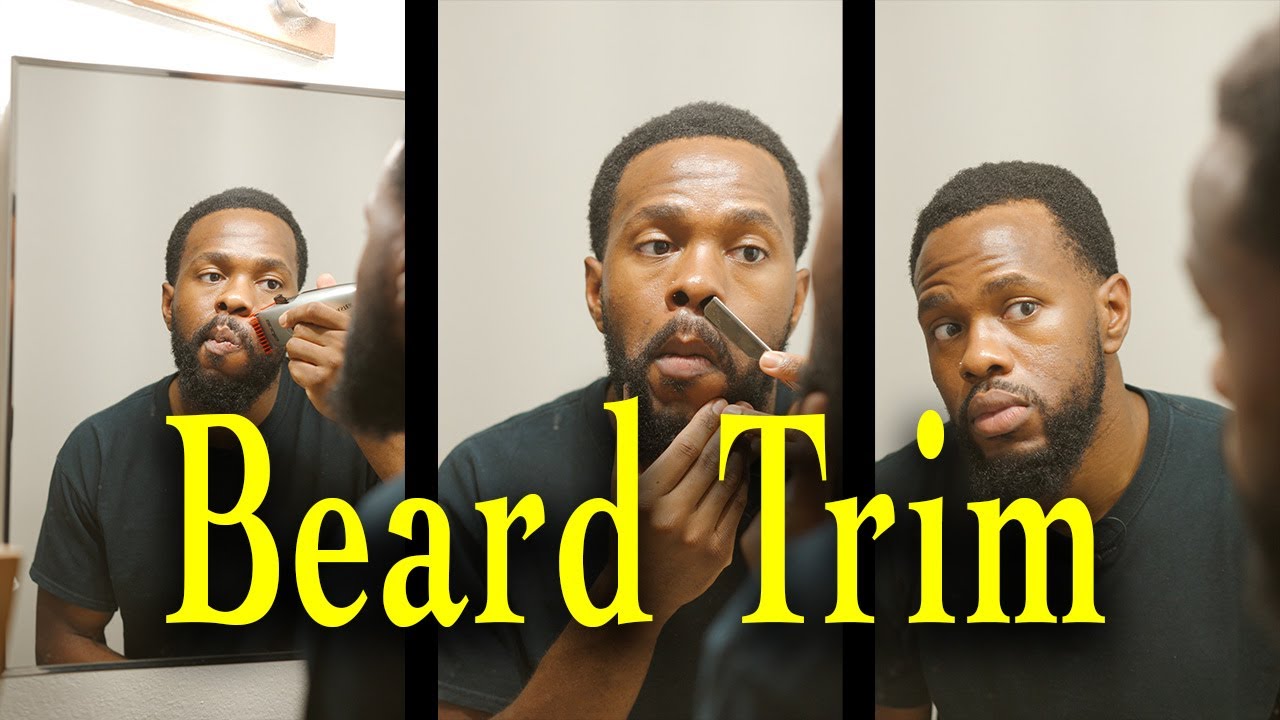 How I Trim My Beard - YouTube