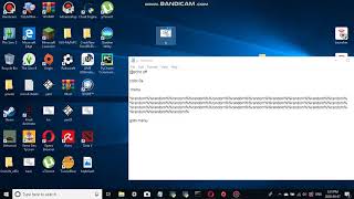 BandiCam Coder teaches batch files | Matrix screen simple for beginners