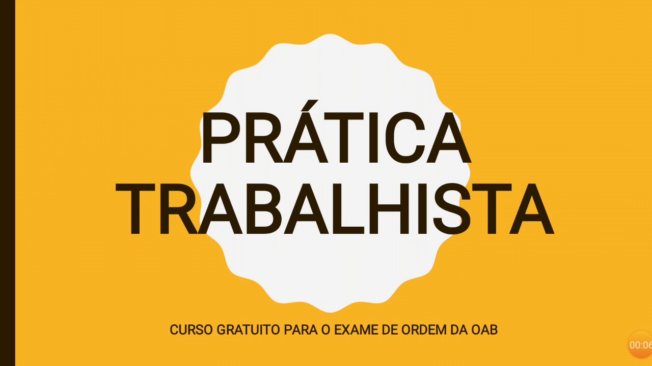 PRÁTICA TRABALHISTA - INTRODUÇÃO - YouTube