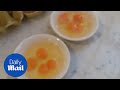 What a yolk! Test finds only 2 of 6 eggs with double yolk - Daily Mail