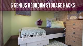 5 Genius Bedroom Storage Hacks - DIY Network