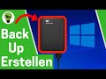 Windows 10 Backup Erstellen auf externe Festplatte ✅ ANLEITUNG: Wie Dateiversionsverlauf Aktivieren?