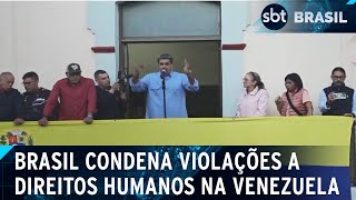 Brasil condena prisões e pede que Venezuela respeite direitos da oposição | SBT Brasil (11/01/25)