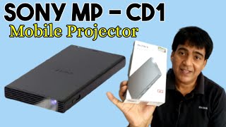 Sony Projector - MP CD 1 Unbox \u0026 Demo हिंदी | Mobile Projector | Best Projector