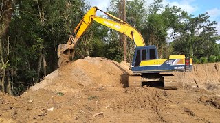 รีวิวรถขุด Kobelco sk200.mark.2.รุ่น.1.