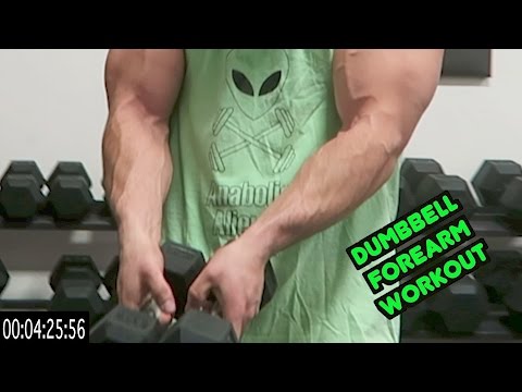 Intense 5 Minute Dumbbell Forearm Workout Intense 5 Minute Dumbbell Forearm Workout