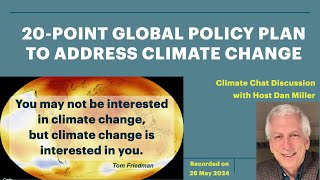 20-Point Global Policy Plan to Address Climate Change