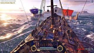 Assassin's Creed Odyssey - Lvl 52 Naval Conquest Battle SPARTA vs ATHENS