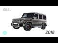 mercedes benz g class evolution 1979 2020