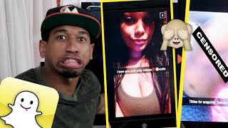 OPENING YOUR SNAPCHATS 4! w/ Tpindell