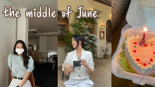 [VLOG모음집]6월 중순, 영상 조각들📹✨(ft.운전면허원샷원킬)