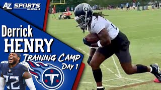 Titans RB Derrick Henry Highlights: Day 1 Training Camp