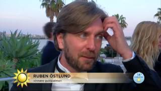 Ruben Östlund vann Guldpalmen: ”Finaste priset man kan få!” - Nyhetsmorgon (TV4)