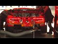 スーパーgt arta nsx gt ピットガレージ内での暖気運転 エンジン音 super gt 排気音 asmr 音フェチ