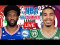 LIVE: PHILADELPHIA 76ERS vs BOSTON CELTICS | NBA SUMMER LEAGUE 2024 | SCOREBOARD | PLAY BY PLAY