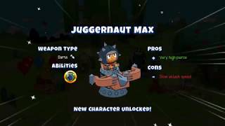 Unlocking Juggernaut Max!