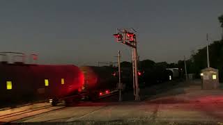 BNSF 7949 Lead’s the H-MEMKCK Northbound at Nicholas Junction in Springfield Missouri 6-19-2033