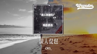 CR3_ - 浪人琵琶 (DJ0_9降速版)「我的思念 似六月里的小雨哗哗」【動態歌詞/pīn yīn gē cí】#CR3 #浪人琵琶 #動態歌詞