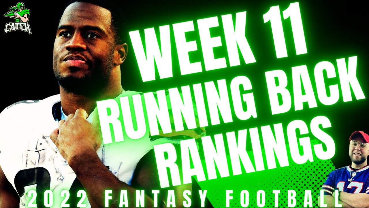 Week 11 Running Back Rankings-2022 Fantasy Football - YouTube