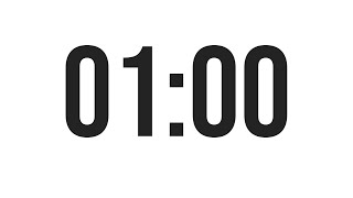 1 MINUTE COUNTDOWN TIMER (60 SECONDS TIMER)