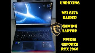 Unboxing - MSI GE76 Raider 11UE-1056 - 17.3