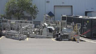 Images of dismantled mail sorting machines fuel online debate