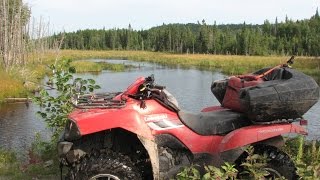 ATV Ride to Aldina Fire Tower near Thunder Bay, Ontario Canada