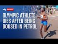 Rebecca Cheptegei: Ugandan Olympic athlete dies after being doused in petrol and set on fire