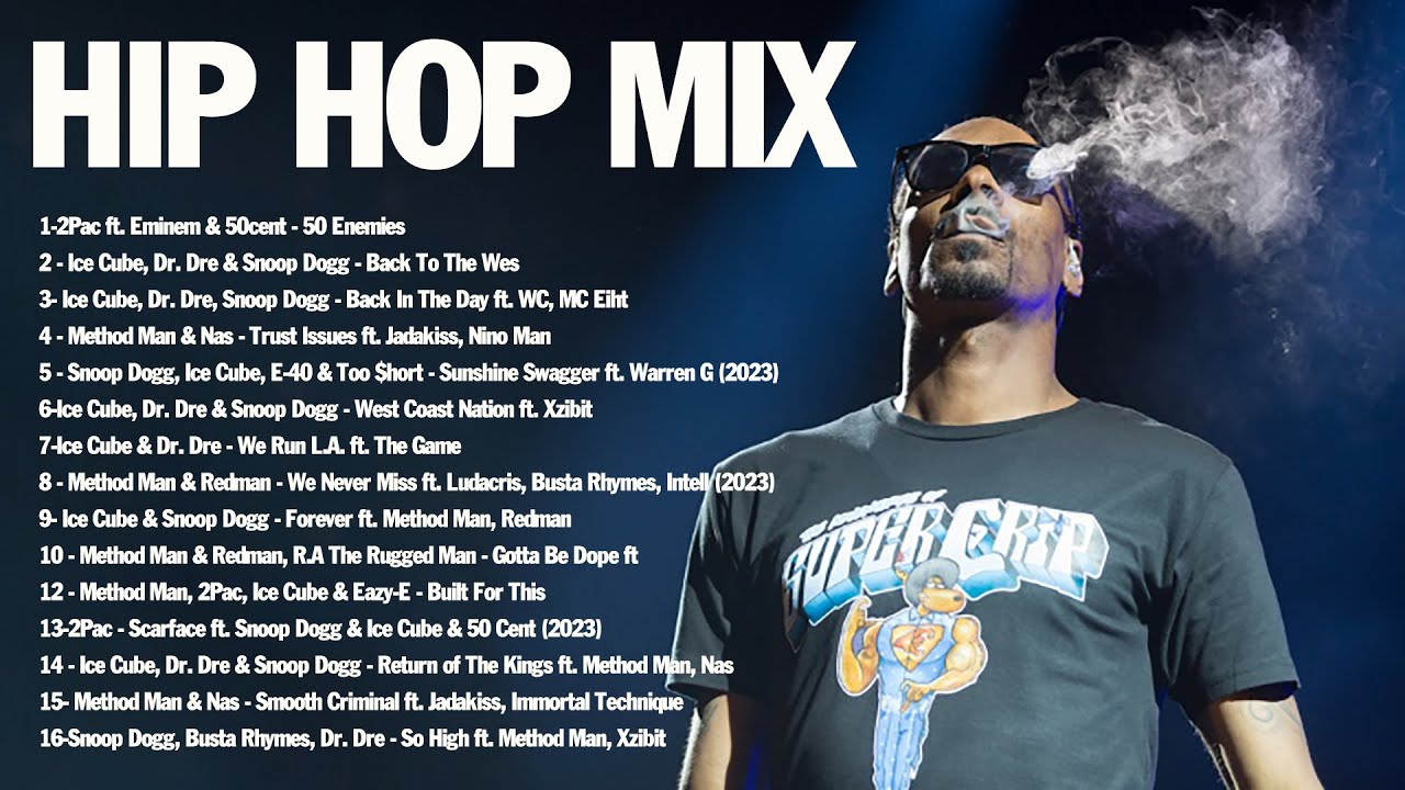 Hip Hop Mix 90s 2000s 50 Cent Eminem Ice Cube 2pac The Game