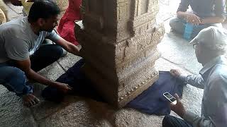 தொங்கும் தூண் சாத்தியமா#Hanging pillar# lepakshi temple