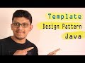 Template design pattern in Java