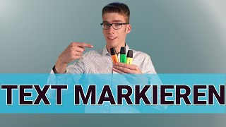 Solltest du TEXTMARKER nutzen? Lerntechniken Ep. 2: Markieren