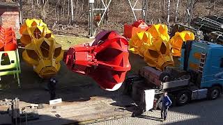 Manufacturing of our Motor Orange Peel Grab (MMG) at headquarter Salzgitter.