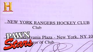 Pawn Stars: Wayne Gretzky's NHL Player's Contract (Season 7) | History