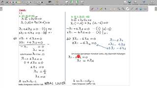 Kuliah Online Vektor Bebas dan Bergantung Linier by MH