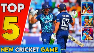 Top 5 Best Cricket Games For Android | 4K Graphics Top Cricket Games 2022