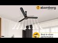 Atomberg studio plus bldc fan. Unboxing & installation.